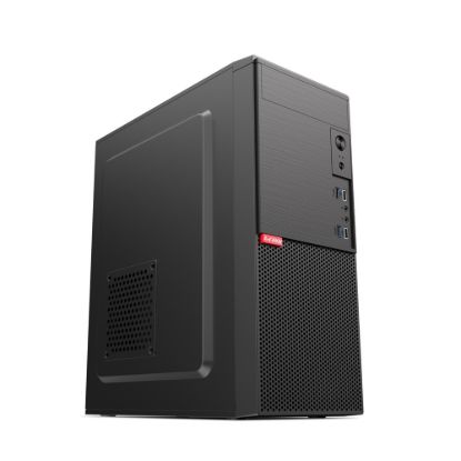 Obrázek 1stCOOL skříň JAZZ 4, Mid tower, AU, 2xUSB 3.0, 2x USB 2.0, bez zdroje, černá