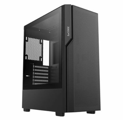 Obrázek 1stCOOL skříň GAMER 5, Mid tower, AU, USB 3.0, USB-C, bez zdroje, černá