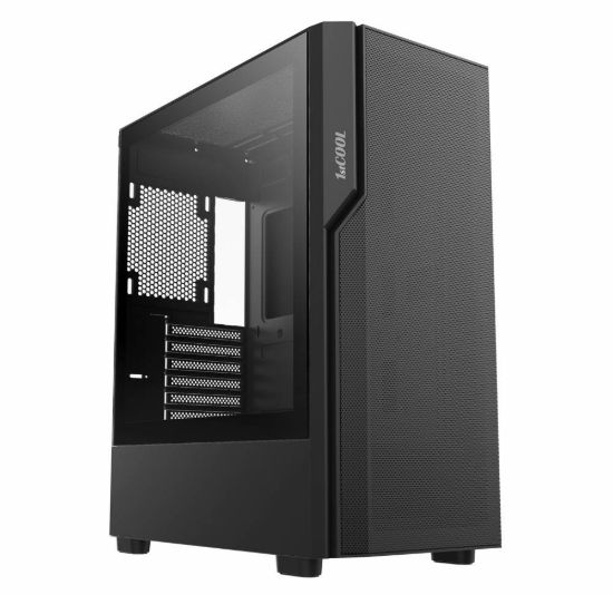Obrázek 1stCOOL skříň GAMER 5, Mid tower, AU, USB 3.0, USB-C, bez zdroje, černá