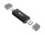 Obrázek C- TECH čtečka karet UCR- 02- AL, USB 3.0 TYPE A/ TYPE C, SD/ micro SD