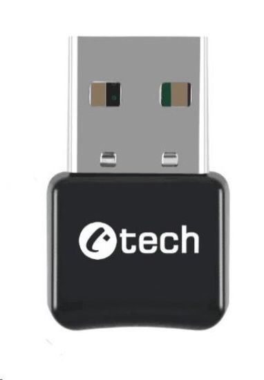 Obrázek C-TECH Bluetooth adaptér BTD-01, v 5.0, USB mini dongle