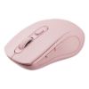 Obrázek C- TECH myš Dual mode WLM- 12PK, bezdrátová, 1600DP I, 6 tlačítek, růžová, USB nano receiver