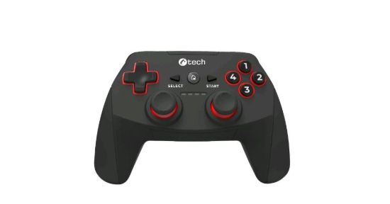 Obrázek C-TECH Gamepad Khort pro PC/PS3/Android, 2x analog, X-input, vibrační, bezdrátový, USB
