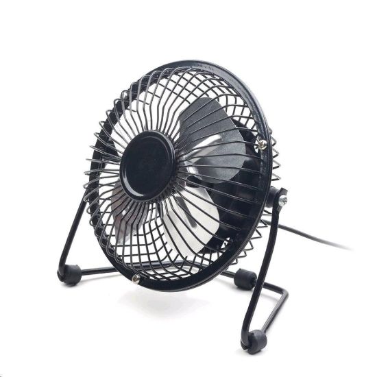 Obrázek C-TECH Ventilátor UF-01, 100mm, USB, stolní, černá