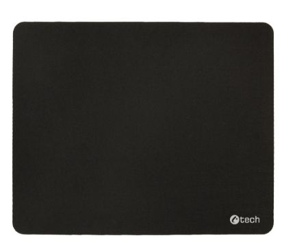 Obrázek C-TECH Podložka pod myš MP-03BK, textilní, 220x180mm, černá