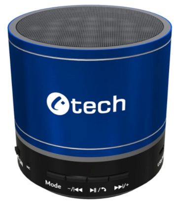 Obrázek C- TECH repro SPK- 08L, bluetooth, modrá
