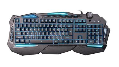 Obrázek C- TECH klávesnice SCORPIA V2 (GKB- 119), herní, CZ/ SK, 7 barev podsvícení, programovatelná, černá, USB