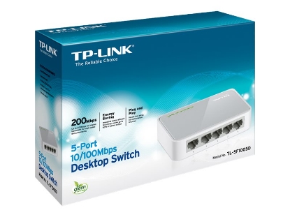Obrázek TP-LINK TL-SF1005D Desktop Switch 5x10/100Mbps