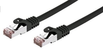 Obrázek C- TECH kabel patchcord Cat6, FTP, černý, 2m