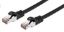 Obrázek C- TECH kabel patchcord Cat6, FTP, černý, 2m