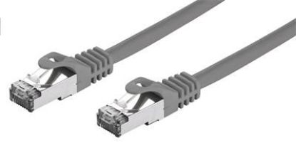 Obrázek C- TECH kabel patchcord Cat7, S/ FTP, šedý, 2m