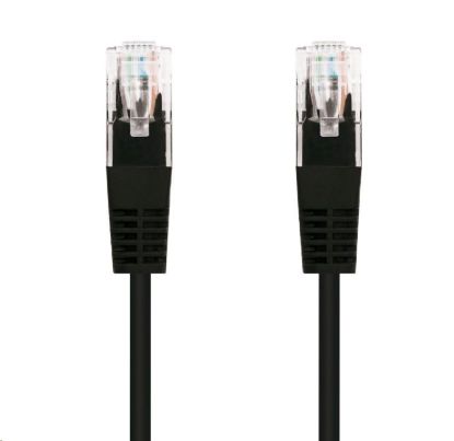 Obrázek C- TECH kabel patchcord Cat5e, UTP, černý, 1m