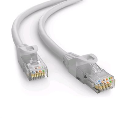 Obrázek C- TECH kabel patchcord Cat6e, UTP, šedý, 15m