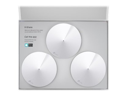 Obrázek TP-LINK Deco M5 3-pack AC1300 whole home Mesh WiFi Gigabit system MU-MIMO 4 int ant per unit Anitivirus