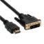 Obrázek C-TECH kabel HDMI-DVI, M/M, 1,8m