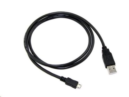 Obrázek C- TECH kabel USB 2.0 AM/ Micro, 1m, černý