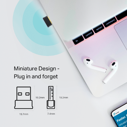Obrázek TP-LINK AC600 Nano Dual Band Wi-Fi Bluetooth 4.2 USB Adapter