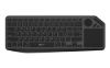Obrázek C- TECH Klávesnice WLTK- 02, Bezdrátová, Touchpad, černá