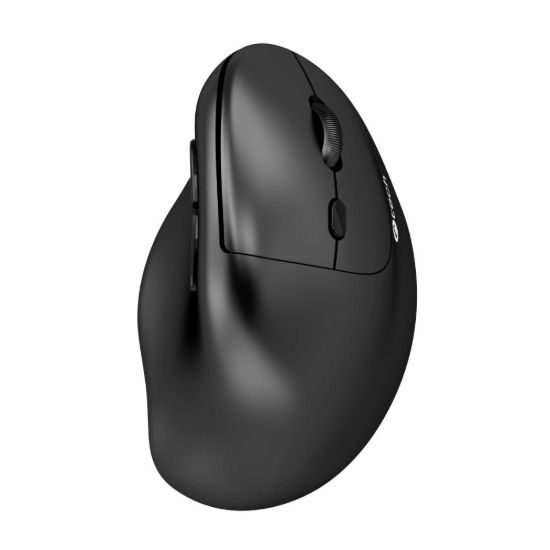 Obrázek C-TECH Myš VEM-12, Vertikální, Bezdrátová, černá