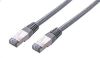 Obrázek C- TECH kabel patchcord Cat5e, FTP, šedý, 10m