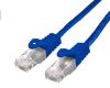 Obrázek C- TECH kabel patchcord Cat6, UTP, modrý, 0, 5m