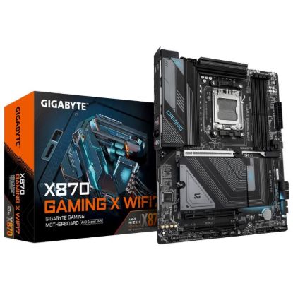 Obrázek GIGABYTE MB Sc AM5 X870 GAMING X WIFI7, AMD X870, 4xDDR5, 1xHDMI, 2xUSB4, WiFi