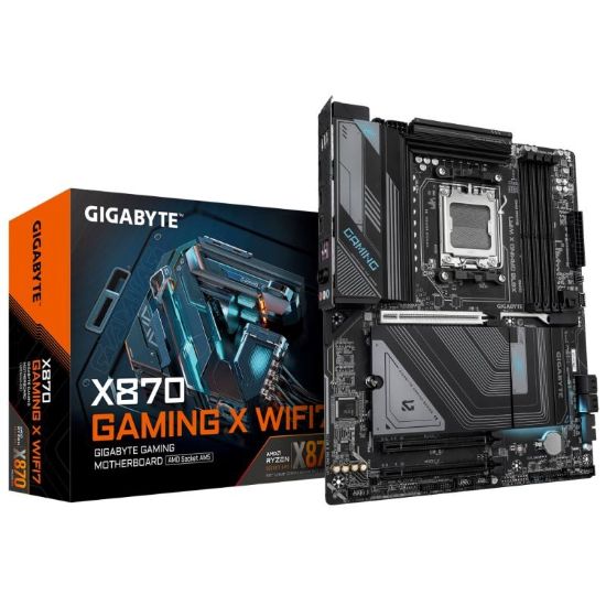 Obrázek GIGABYTE MB Sc AM5 X870 GAMING X WIFI7, AMD X870, 4xDDR5, 1xHDMI, 2xUSB4, WiFi