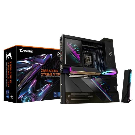 Obrázek GIGABYTE MB Sc LGA1851 Z890 A XTREME AI TOP, Intel Z890, 4xDDR5, 3xThunderbolt, WiFi, E- ATX