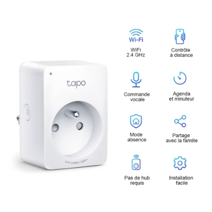 Obrázek TP-LINK Mini 2pack Smart Wi-Fi Socket Energy Monitoring