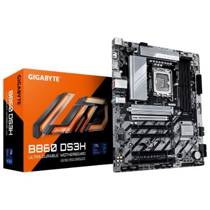 Obrázek GIGABYTE MB Sc LGA1851 B860 DS3H, Intel B860, 4xDDR5, 1xDP, 1xHDMI, ATX