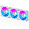 Obrázek GIGABYTE ventilátor AORUS EZ CHAIN FAN ICE 3- PACK, 3 x 120mm, bílá