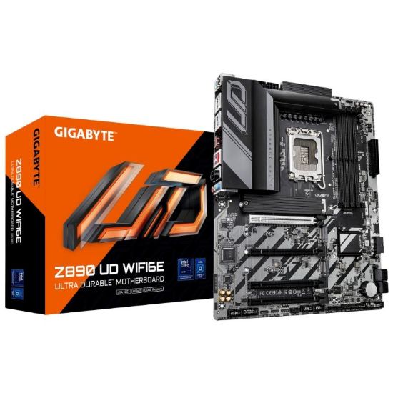 Obrázek BAZAR - GIGABYTE MB Sc LGA1851 Z890 UD WIFI6E, Intel Z890, 4xDDR5, 1xDP, 1xThunderbolt, WiFi - Po opravě (Komplet)