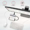 Obrázek AXAGON HMC-5, USB 3.2 Gen 1 hub, porty 2x USB-A, HDMI, SD/microSD slot, PD 100W