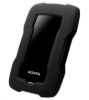 Obrázek ADATA Externí HDD 2 TB 2, 5" USB 3.1 HD330, BLACK COLOR BOX, černý (gumový, nárazu odolný)