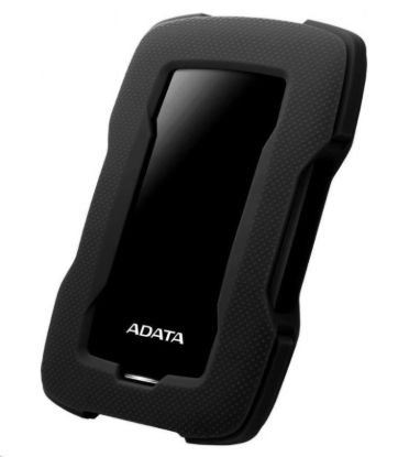 Obrázek ADATA Externí HDD 4TB 2, 5" USB 3.1 HD330, BLACK COLOR BOX, černý (gumový, nárazu odolný)