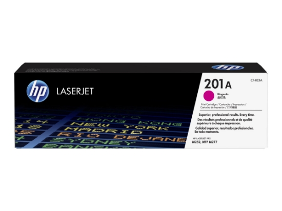 Obrázek HP CF403A Toner HP 201A magenta