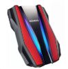 Obrázek ADATA Externí HDD 2 TB 2, 5" USB 3.2 HD770G, červená