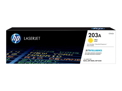 Obrázek HP CF542A Toner HP 203A yellow