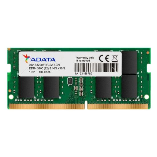 Obrázek ADATA SODIMM DDR4 16GB 3200MHz 512x8, Premier Single Tray