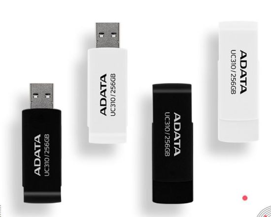 Obrázek ADATA Flash Disk 128GB UC310, USB 3.2 , černá
