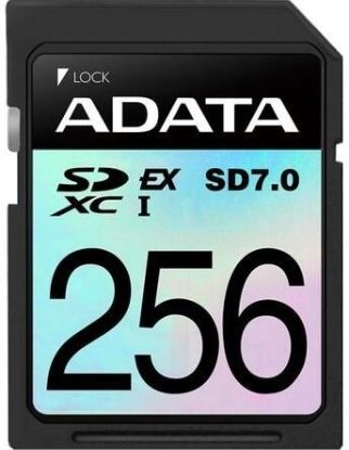 Obrázek ADATA SDXC karta 256GB Extreme, PCIe Gen3, UHS-I, C10, V30, (R:800/W:700 MB/s)