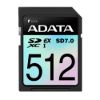 Obrázek ADATA SDXC karta 512 GB Extreme, PCIe Gen3, UHS- I, C10, V30, (R: 800/ W: 700 MB/ s)
