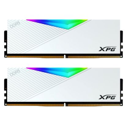 Obrázek ADATA XPG DIMM DDR5 32GB (Kit of 2) 7200MT/s CL34 Lancer RGB, Bílá