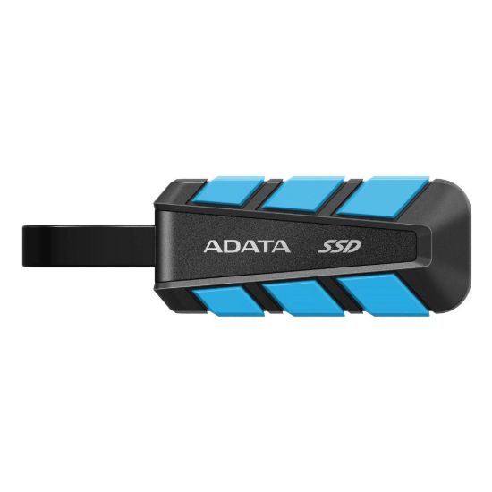 Obrázek ADATA External SSD 500GB SC740, USB-C 3.2 Gen2, Černo-modrá