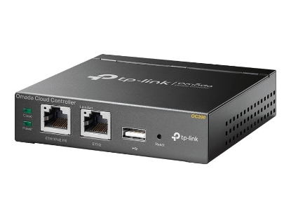 Obrázek TP-LINK OC200 Omada Cloud Controller centralized management for EAP 2x RJ45 1x USB 1x microUSB or PoE 802.3af Omada SDN