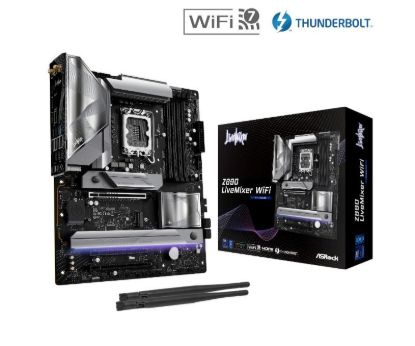Obrázek ASRock MB Sc LGA1851 Z890 LIVEMIXER WIFI, Intel Z890, 4xDDR5, 1xHDMI, 2xThunderbolt, WI- FI