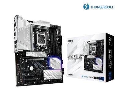 Obrázek ASRock MB Sc LGA1851 Z890 PRO RS, Intel Z890, 4xDDR5, 1xDP, 1xHDMI, 2xThunderbolt, WI- FI