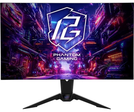 Obrázek ASROCK LCD - 32" Gaming monitor PGO32UFS, OLED, 3840 x 2160 UHD, 240Hz, 1.5M:1, 275cd/m2, 0.03ms, 2xHDMI, 2xDP