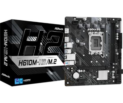 Obrázek ASRock MB Sc LGA1700 H610M-H2/M.2, Intel H610, 2xDDR4, 2xHDMI, mATX