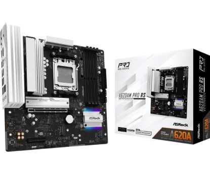 Obrázek ASRock MB Sc AM5 A620AM PRO RS, AMD X620A, 4xDDR5, 1xHDMI, 1xDP